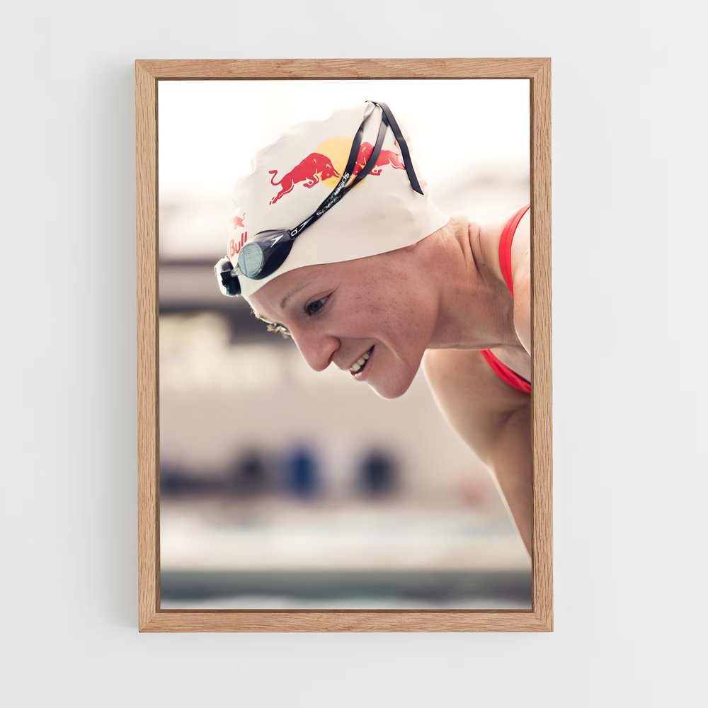 Poster L'Élégance Aquatique – affiche Athlétisme (vue 4)